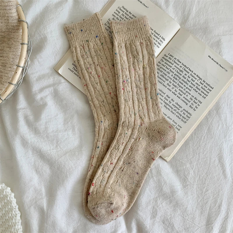 Japanese Wool Casual Socks