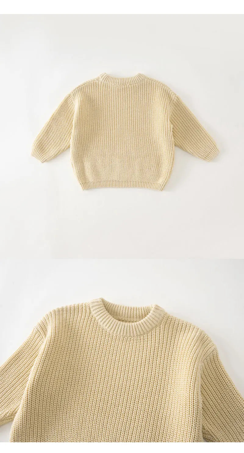 New Autumn Winter Baby Knit Sweater