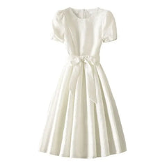 A-Line Bow Detail Party Dress