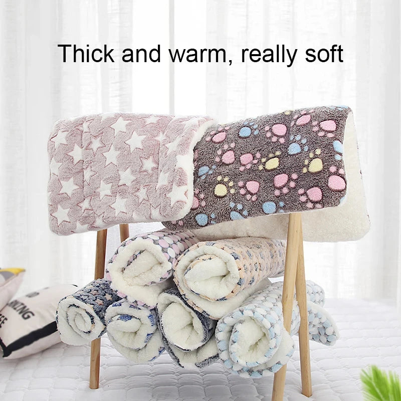 Flannel Winter Sleeping Mattress Cushion