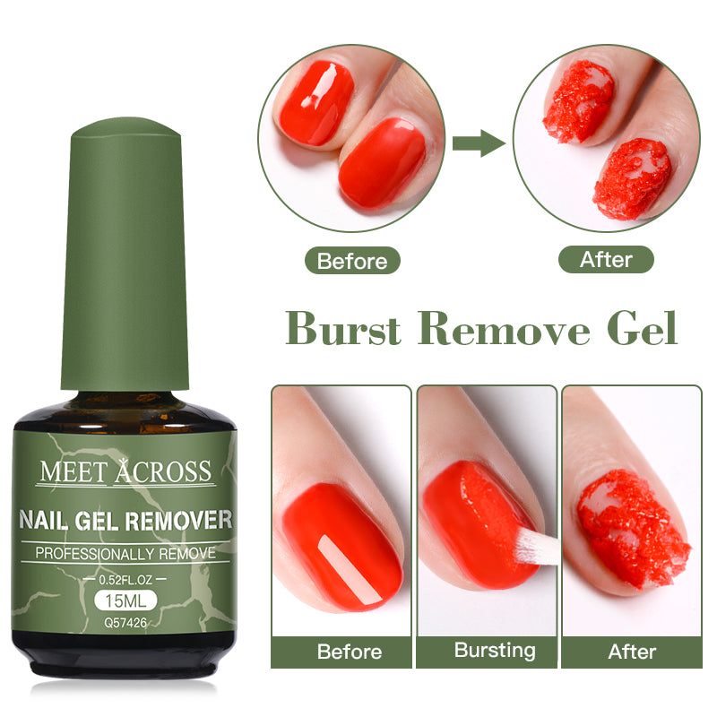 15ML Remover Gel 3-5 Mins Fast Remover Magic Nail Gel Remover Polish Clean Degreasr Soak Off UV LED Vernis Nail Art Manicure