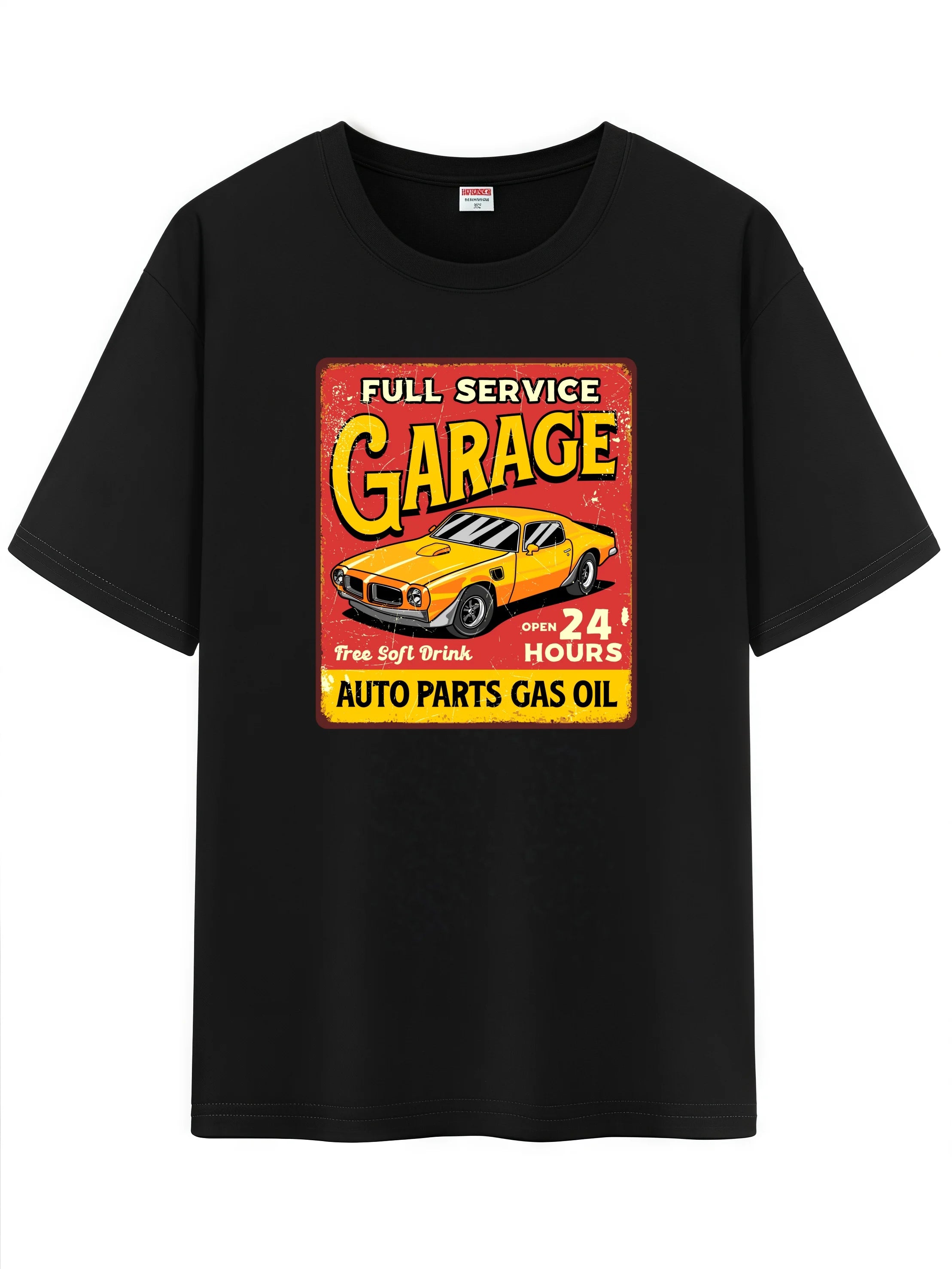 Vintage Cartoon Graphic Crew Tee