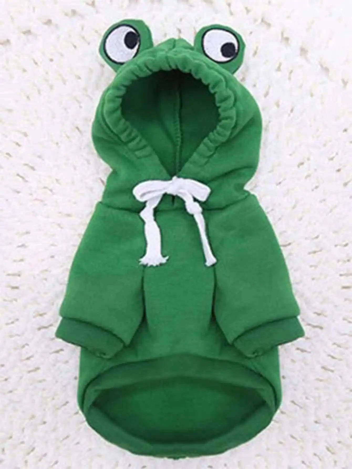 Cute Green Frog Pet Sweater