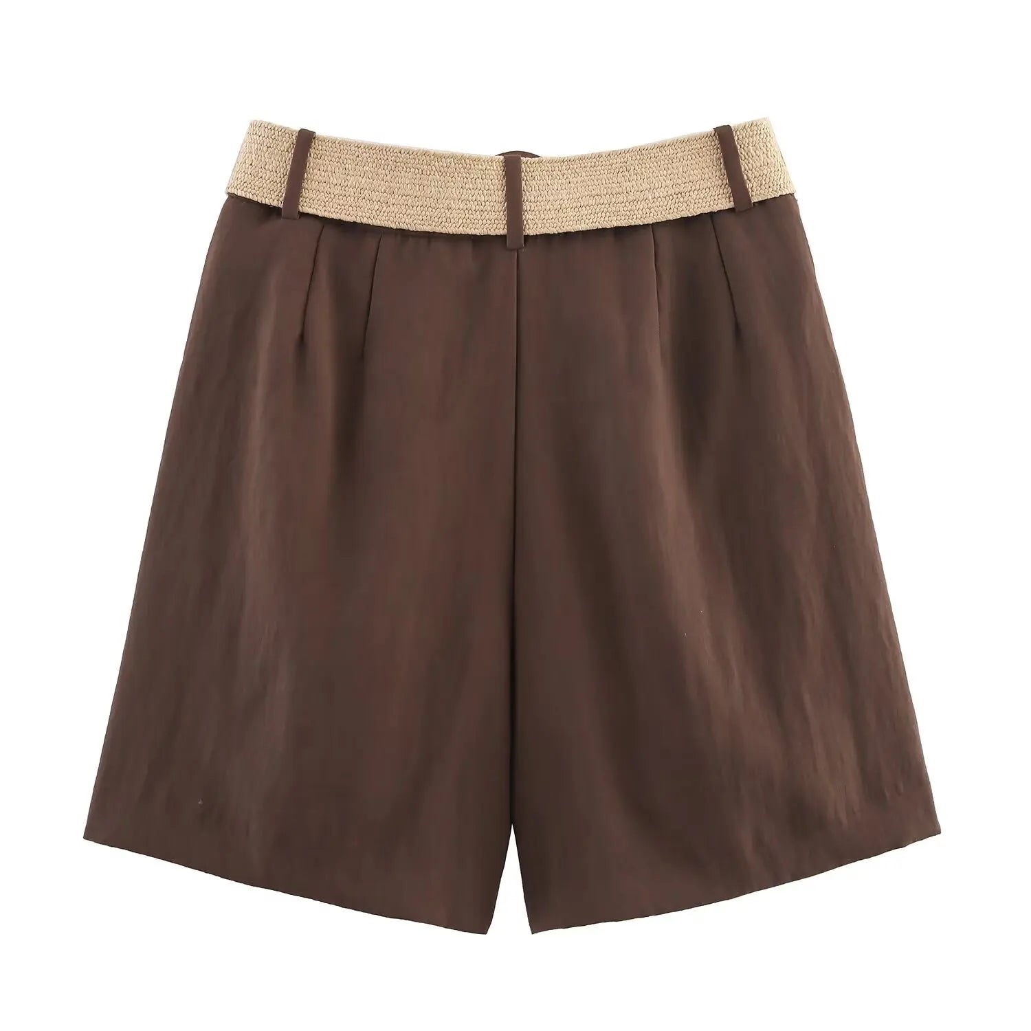 Women's Shorts High Waist Y2k Belt Short Woman Streetwear Harajuku Baggy Jeans Skort Beach Bermuda Pants Y 2k Summer New