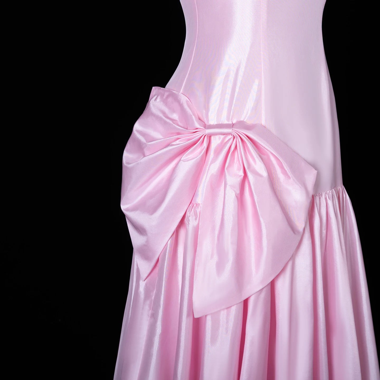 Sharon Said Women' s Elegant Evening Party Dress with Gloves 2026 Simple Wedding Birthday Prom Gowns with Bow SF167 Customized