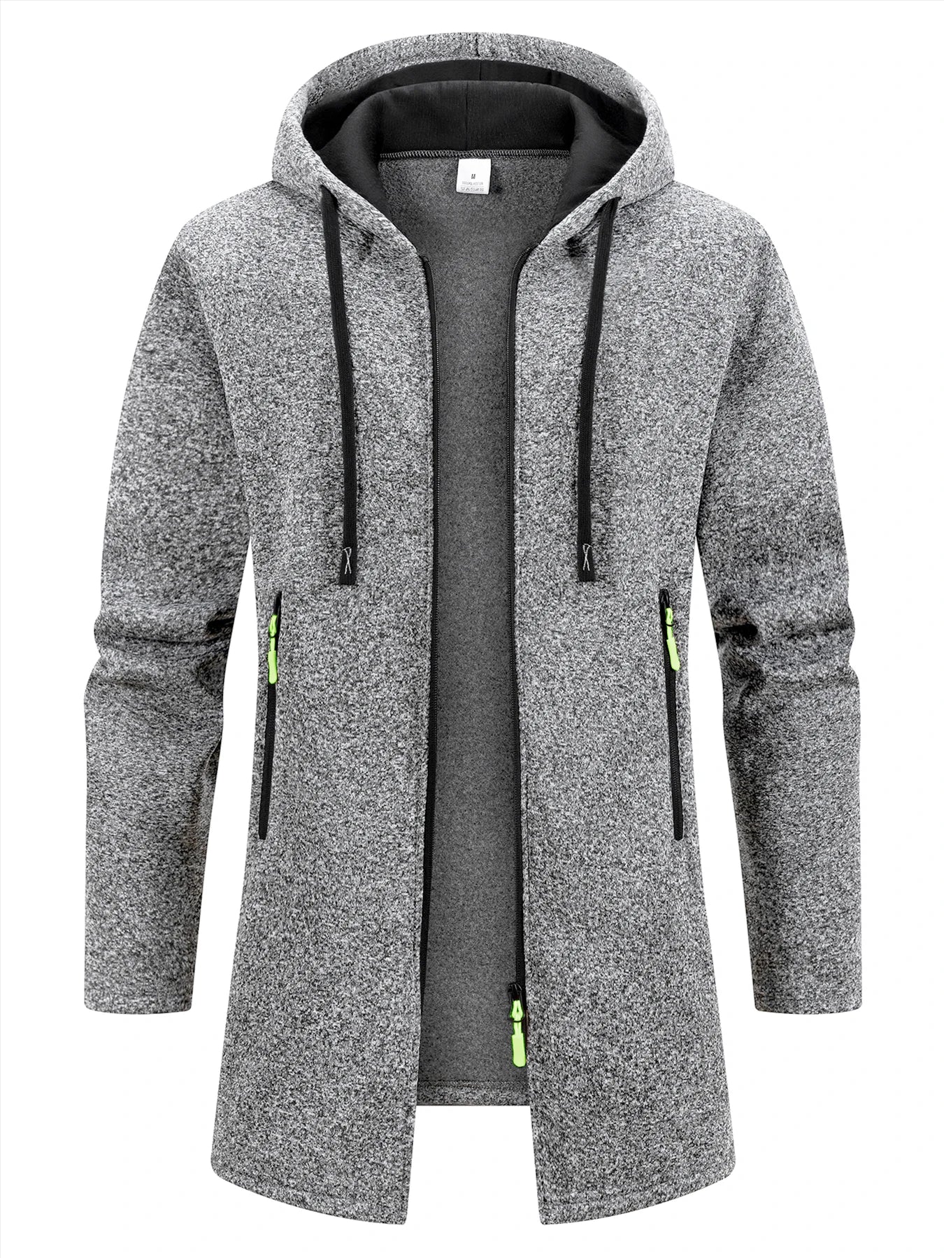 Oversized Streetwear Hooded Zip Jacket