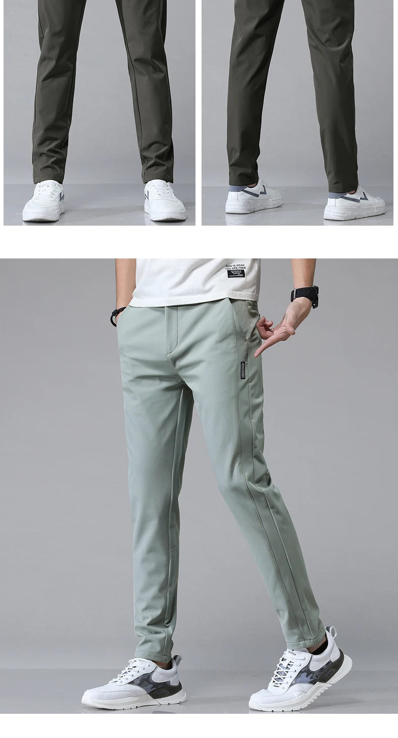 Ultra Thin Slim Casual Golf Pants