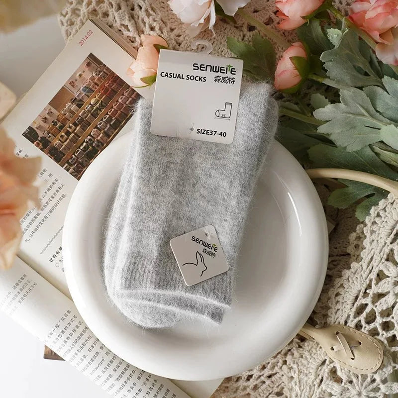 Plush Winter Mid Tube Socks