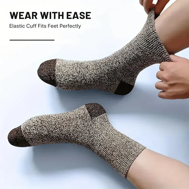 Thick Merino Thermal Snow Socks