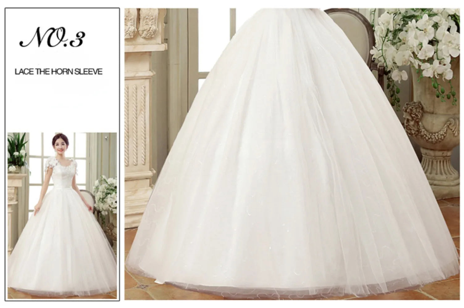 TITLE: Romantic Ball Gown Wedding Dream