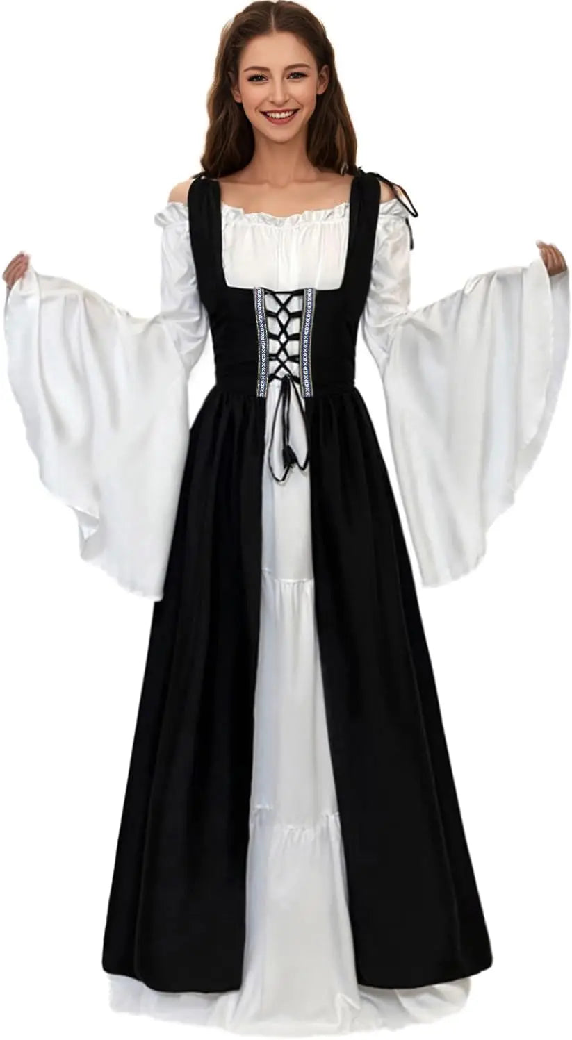 Medieval Renaissance Goddess Costume Dress