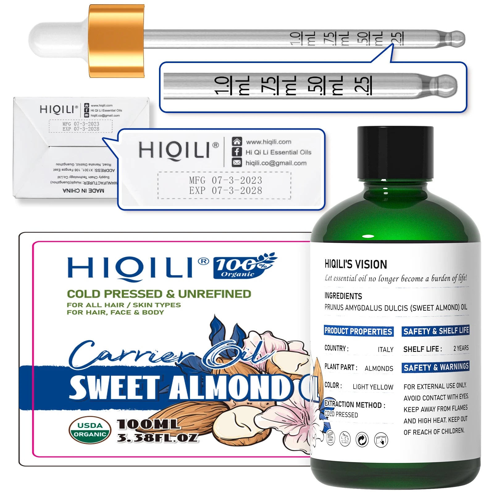 Pure Sweet Almond Carrier Oil