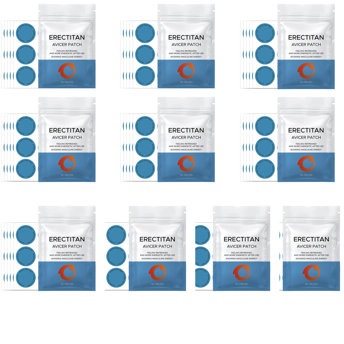 Men's Daily Skin Care Patch - All-in-One Gentle & Mild Formula, External Use for Full Body,Nourishes & Sustains Comfortable Skin