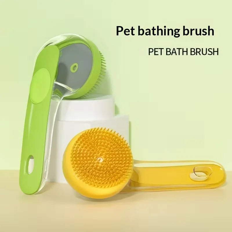 Easy Foaming Pet Bath Brush