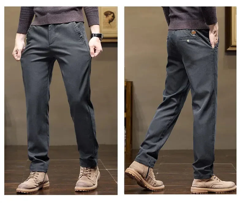 Winter Fleece Smart Casual Trousers