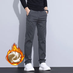 Winter Fleece Smart Casual Trousers