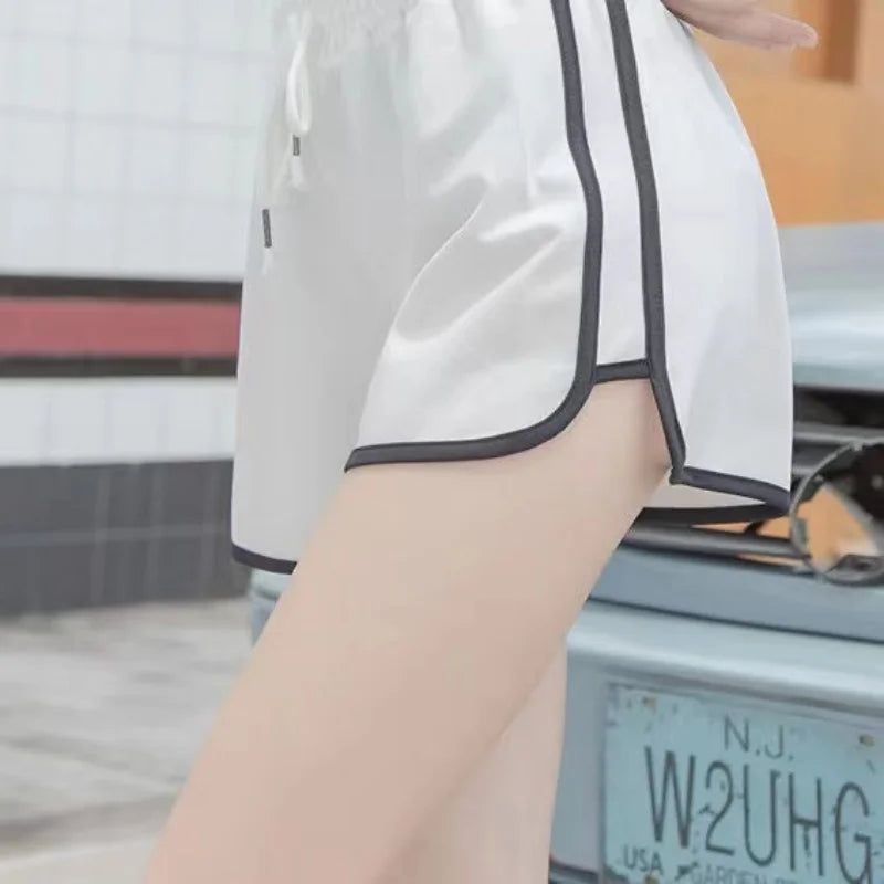 Breathable Wide Leg Yoga Shorts