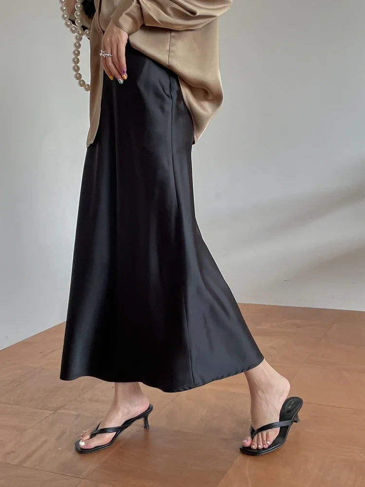 Silk Satin Skirts Premium Edition