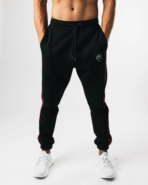 Men's Casual Jogger Pants Winter Sports Tapered Sweatpants for Running Training