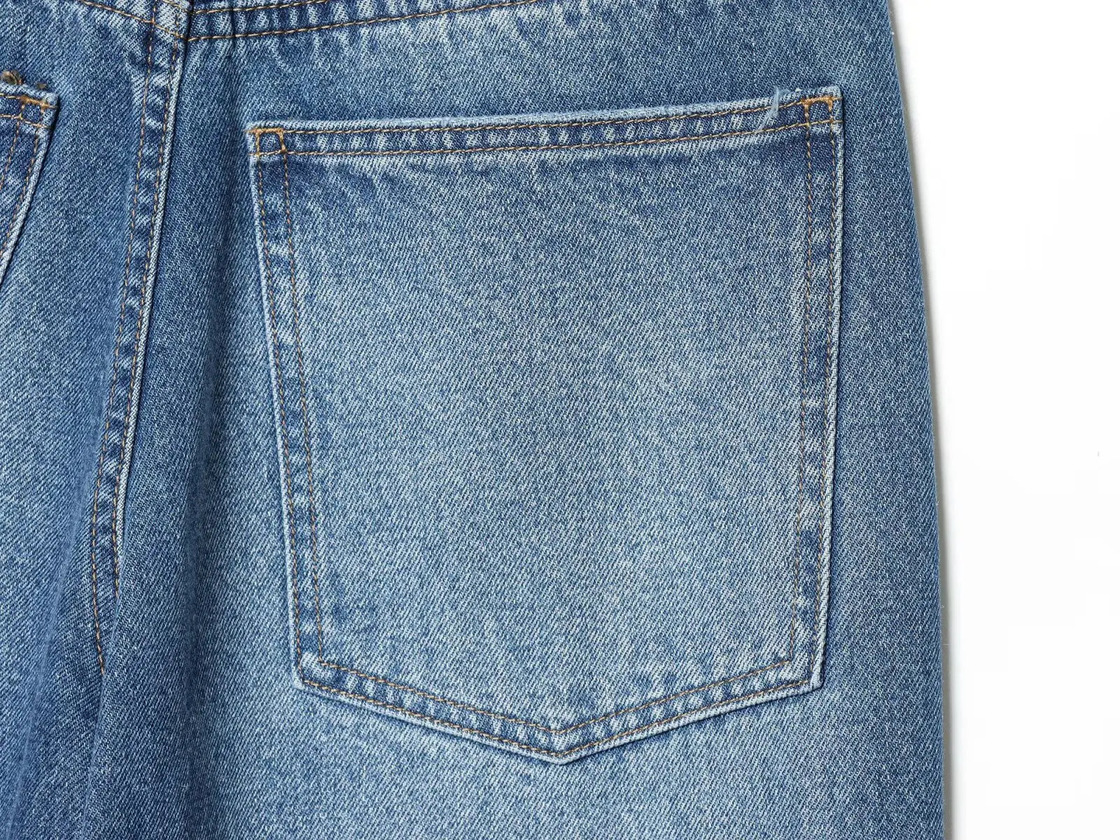 Baggy Straight Denim Street Jeans