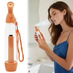 Mist Spray Bottle Moisturizing Facial Mister Atomization Humidifier Manual Steamer Hydrating Humidifier Portable Skin Care Tool