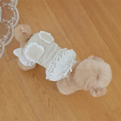 Cute Lace Pet Overalls Jumpsuit