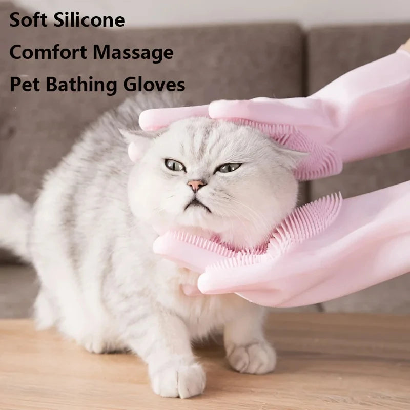 Eco-Friendly Silicone Bathing Scrubber
