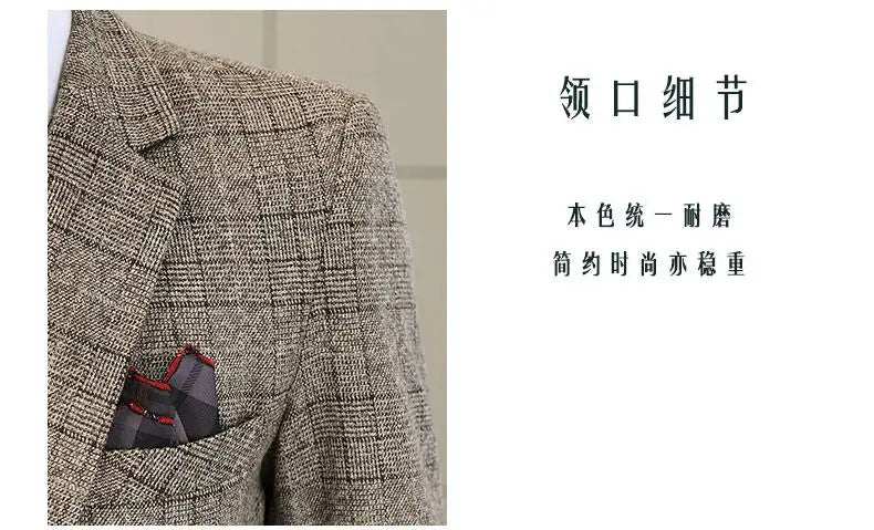Three Piece Wedding Business Suit