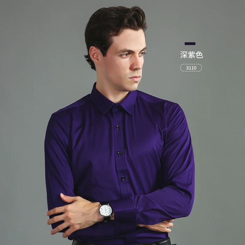 Slim Social Business Shirt Men