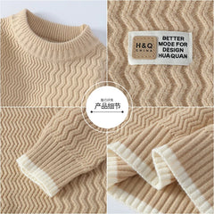 Men Casual Comfortable Warm Sweaters men round neck  Solid knitwear Men's High-Quality Fashion Trend Sweater 2025 Autumn/Winter