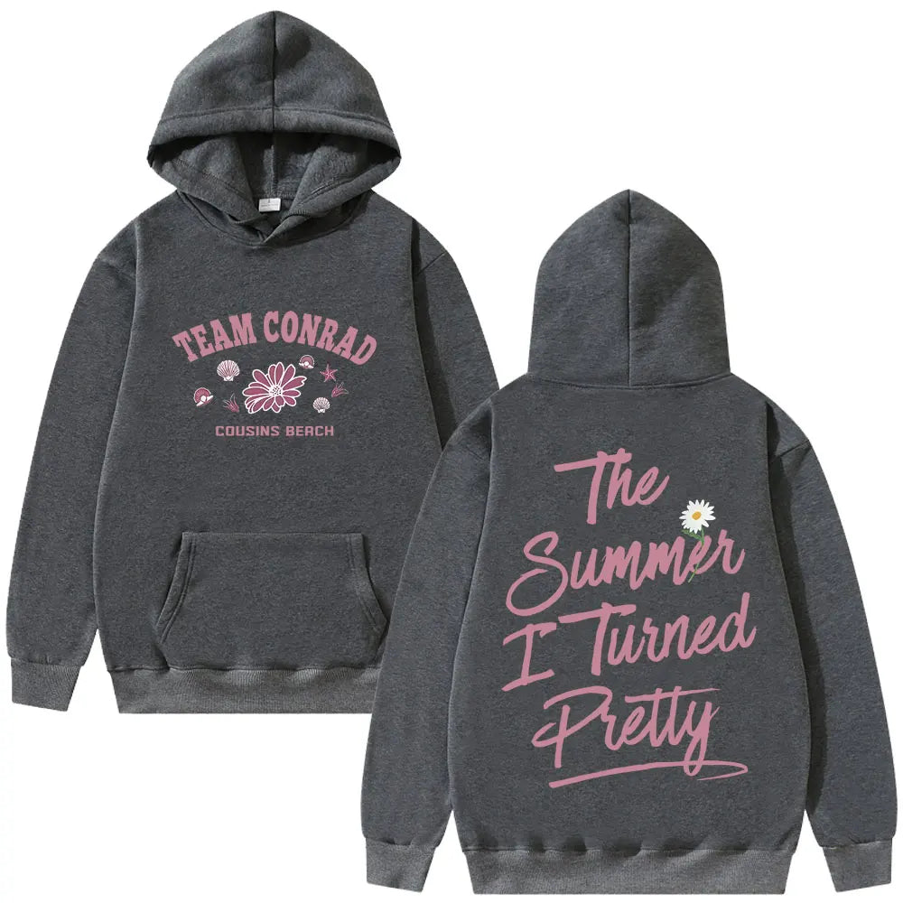 Team Beach Double Print Hoodie