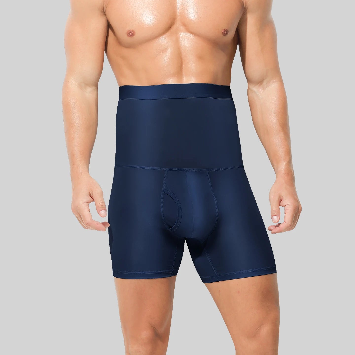 High Waist Sports Boxer Shorts