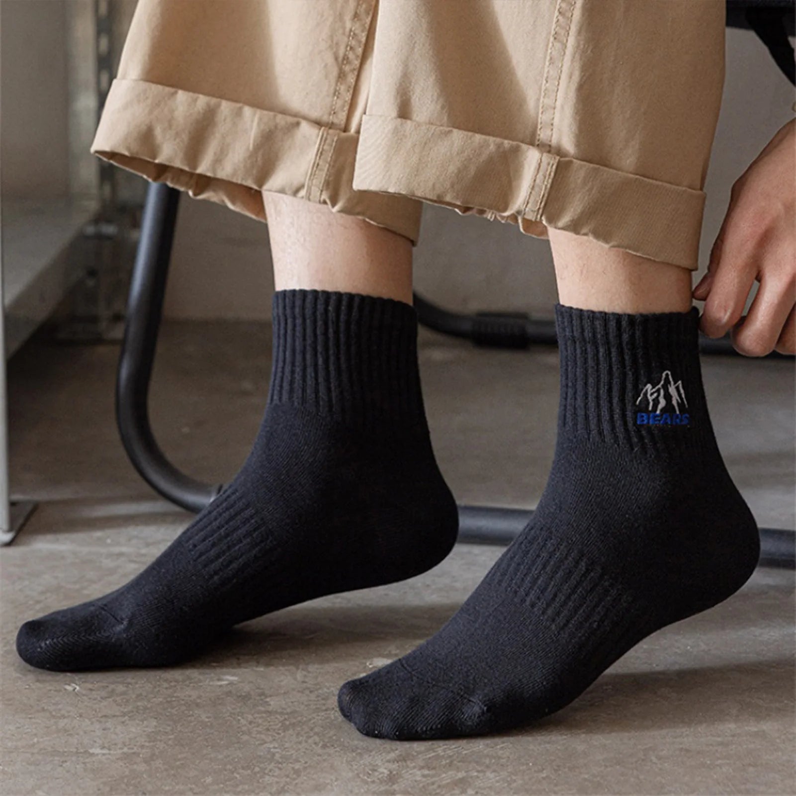 Cozy Non Slip Crew Socks