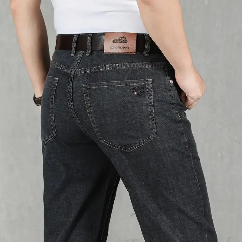 Vintage Loose Straight Work Jeans