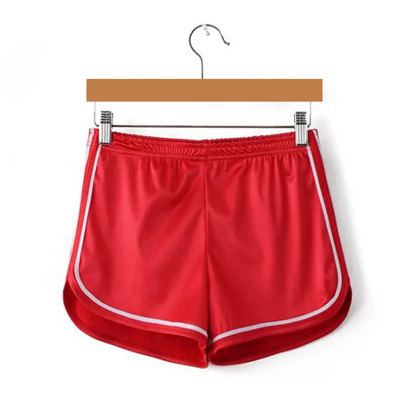 Women Shorts Summer Silk Slim Beach Casual White Shorts Hot