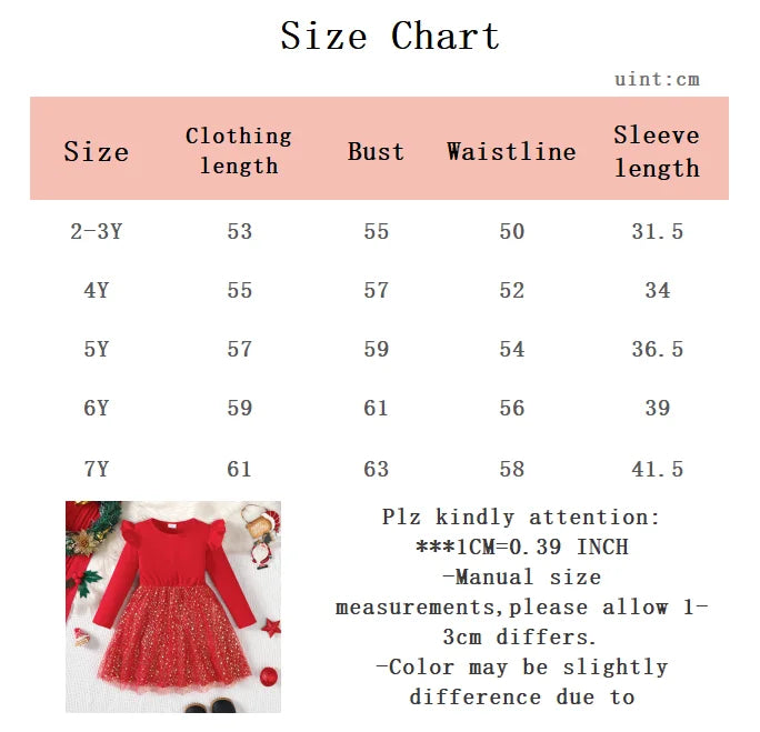 Star Chiffon Flying Sleeve Girls Dress
