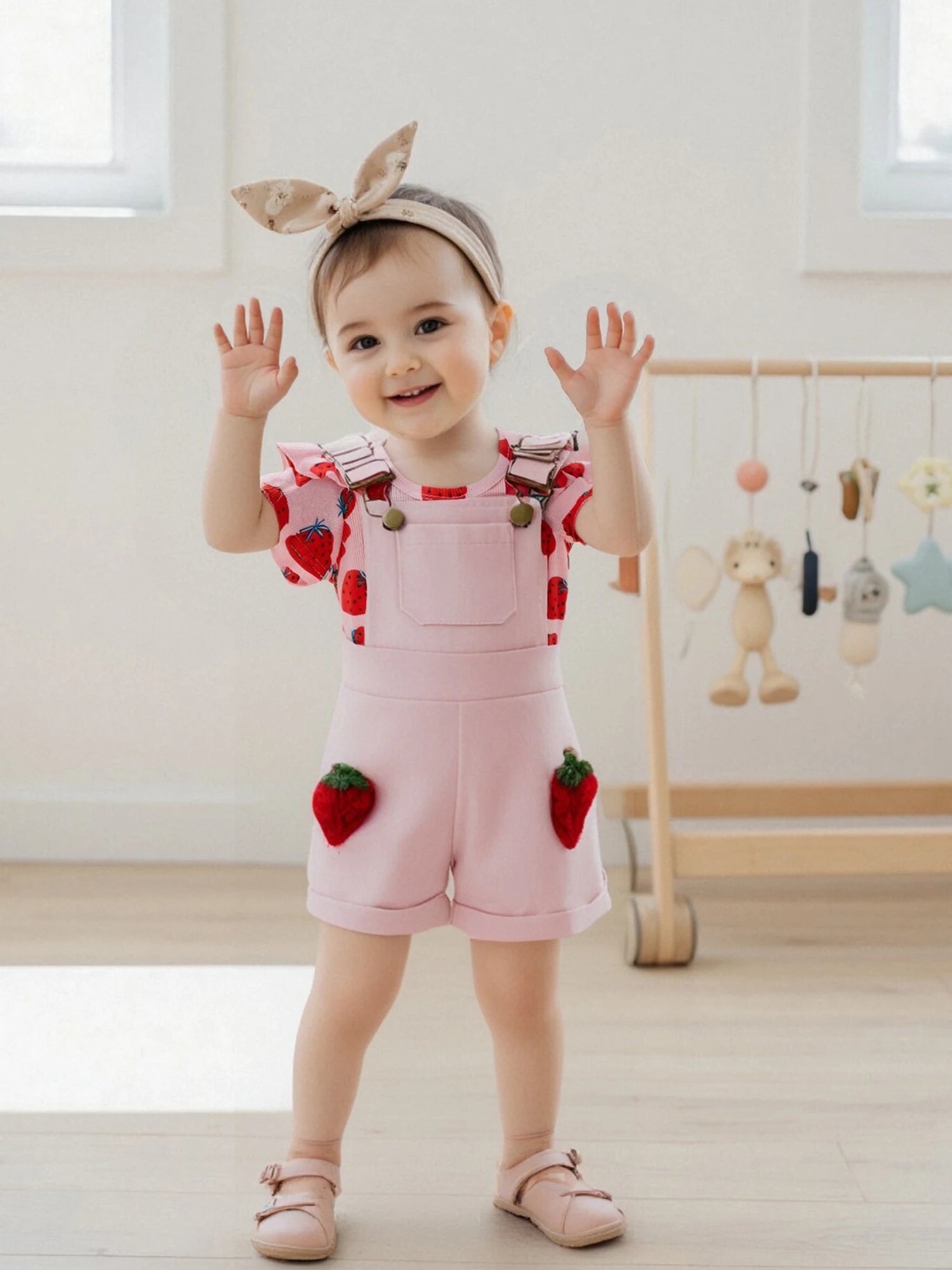 Ruffle Sleeve Toddler Set