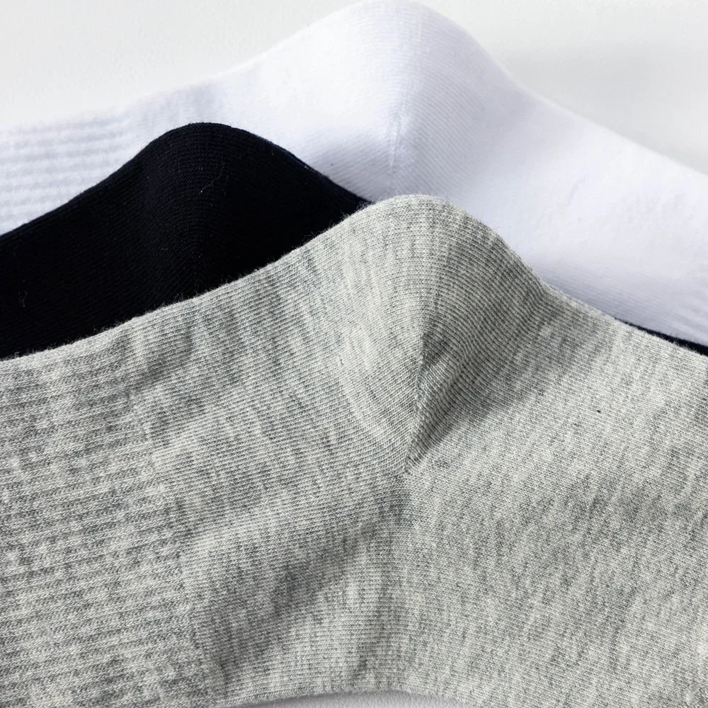 Plus Size Cotton Crew Socks