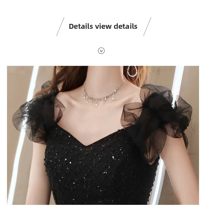 Elegant Backless Evening Prom Dress