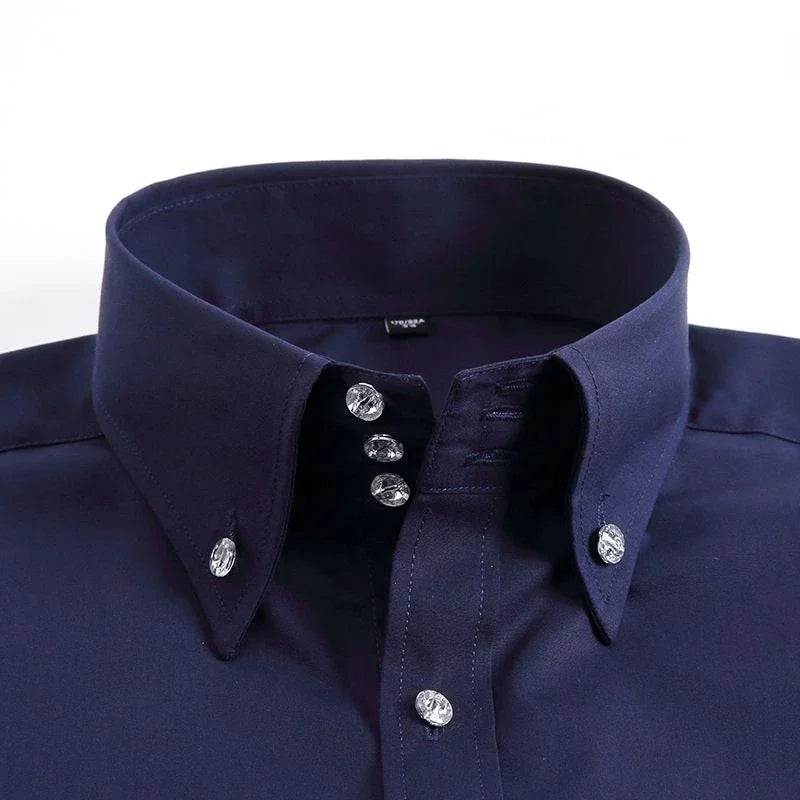 Korean Slim Non-Iron Dress Shirt