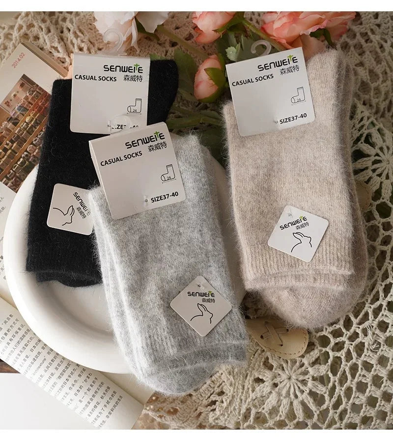 Plush Winter Mid Tube Socks