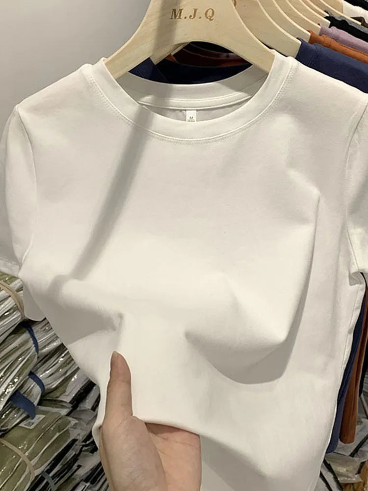 Modern Stretch Casual Summer Tee