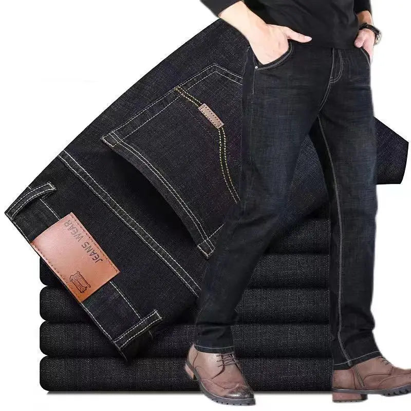 Slim Classic Straight Business Jeans