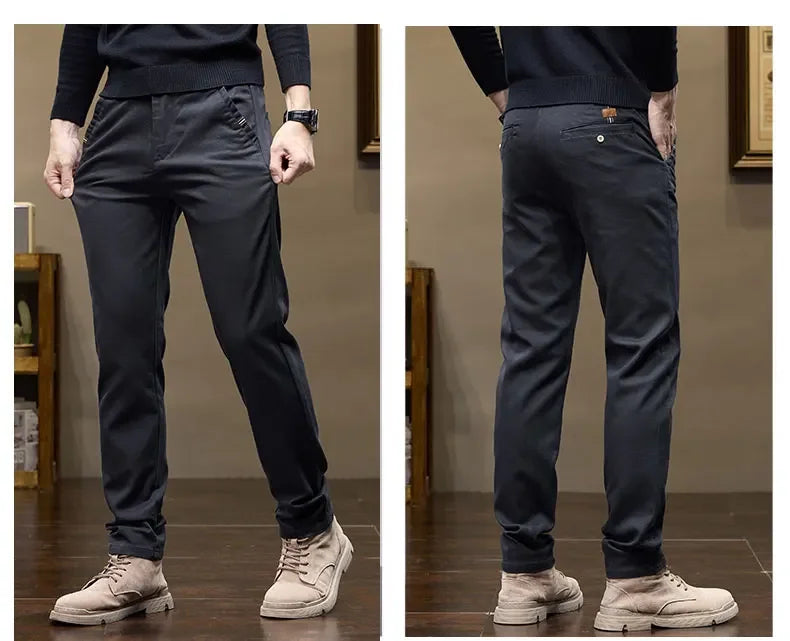 Winter Fleece Smart Casual Trousers