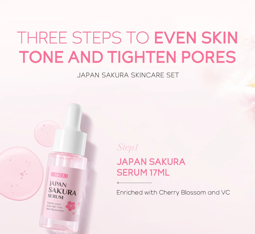 Vitamin C Sakura Facial Care Set