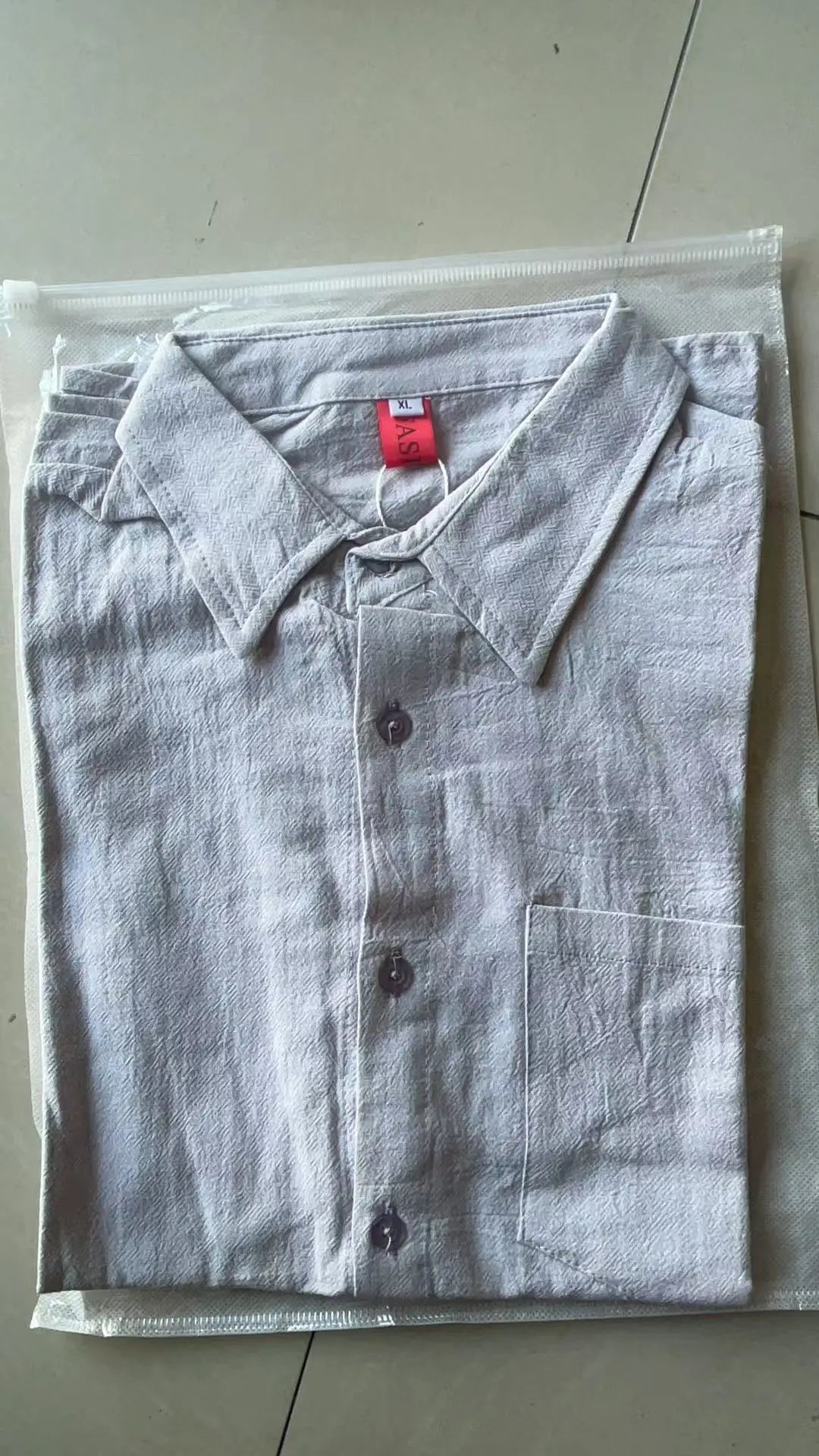 Solid Loose Short Sleeve Shirt