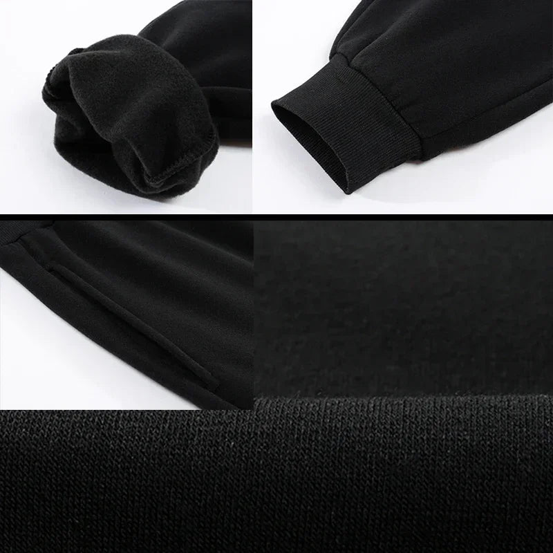 Stylish high-grade sweat joggers for city men, unique Paris print, multi-scene trousers for travel, sports and home leisure.
