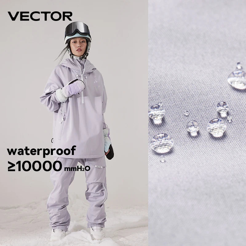 Waterproof Ski Jacket Pants Set