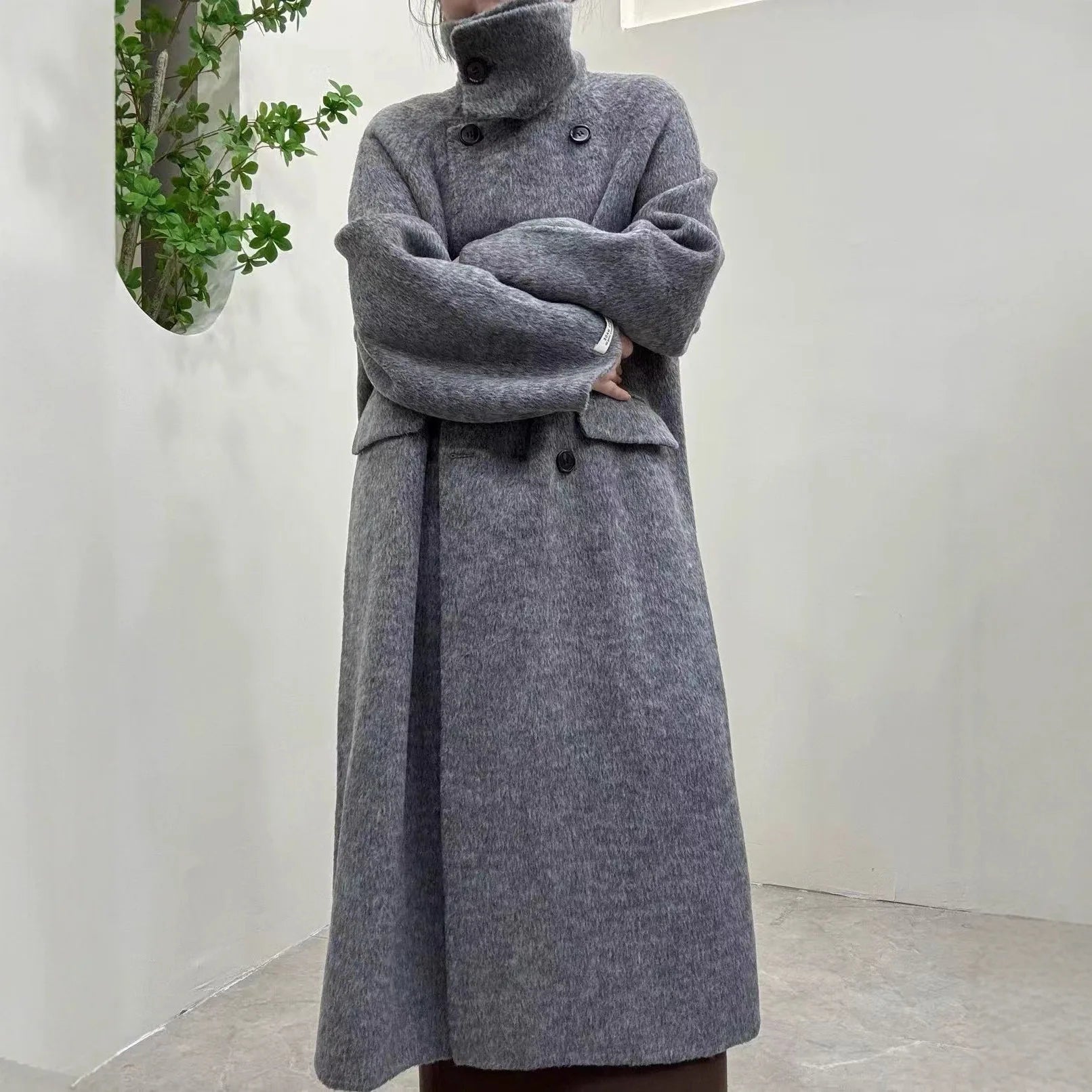 Retro Double-Sided Wool Short Coat