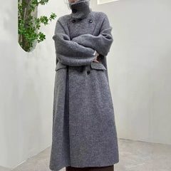 Retro Double-Sided Wool Short Coat